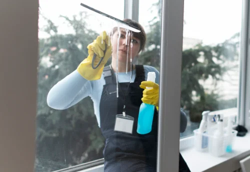 Nettoyage de vitres intérieures et extérieures à Aumur